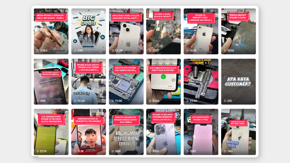 Reels Video/Video TikTok