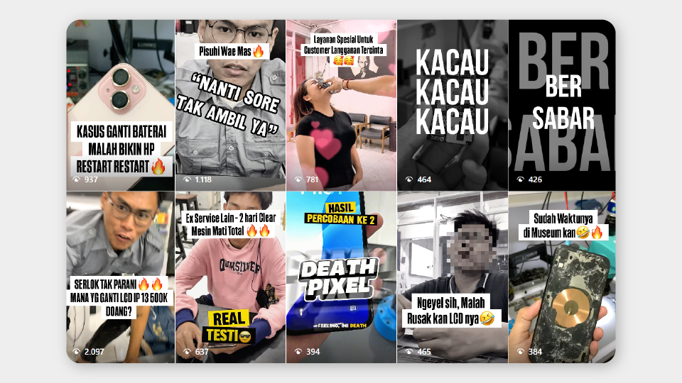 Reels Video/Video TikTok