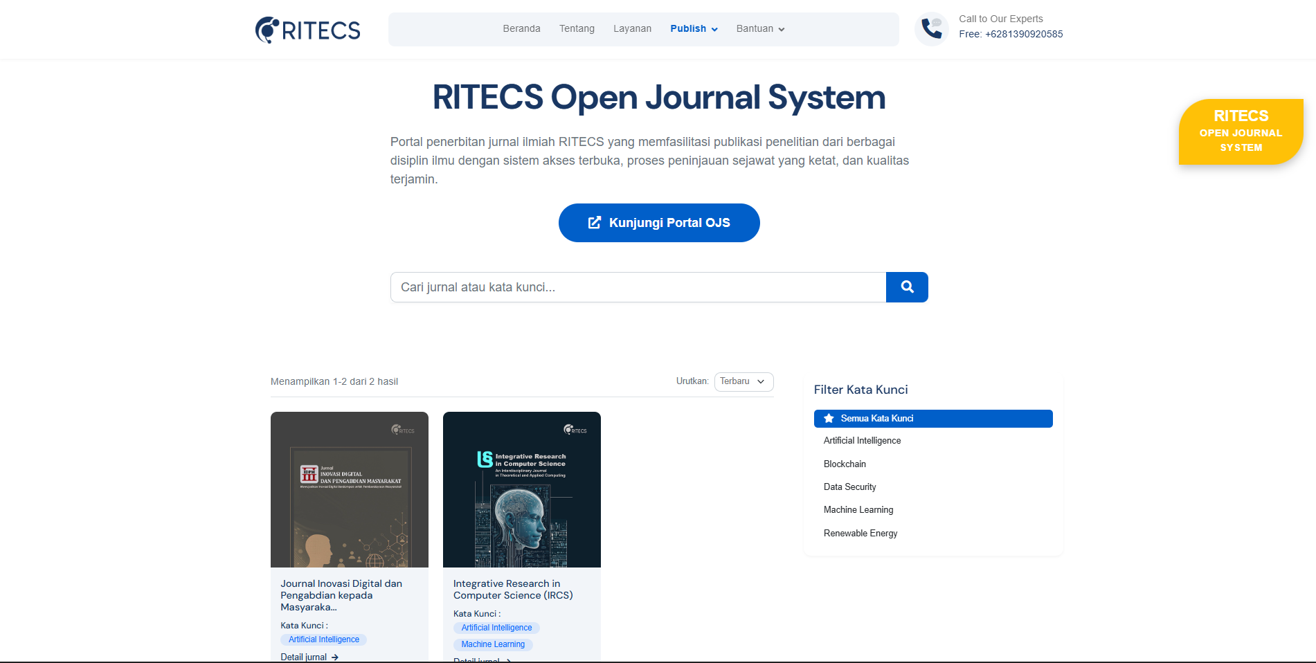 Ritecs Website